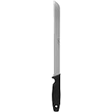 Cartini Godrej Classic Bread Knife, 355 mm, Black, Stainless Steel